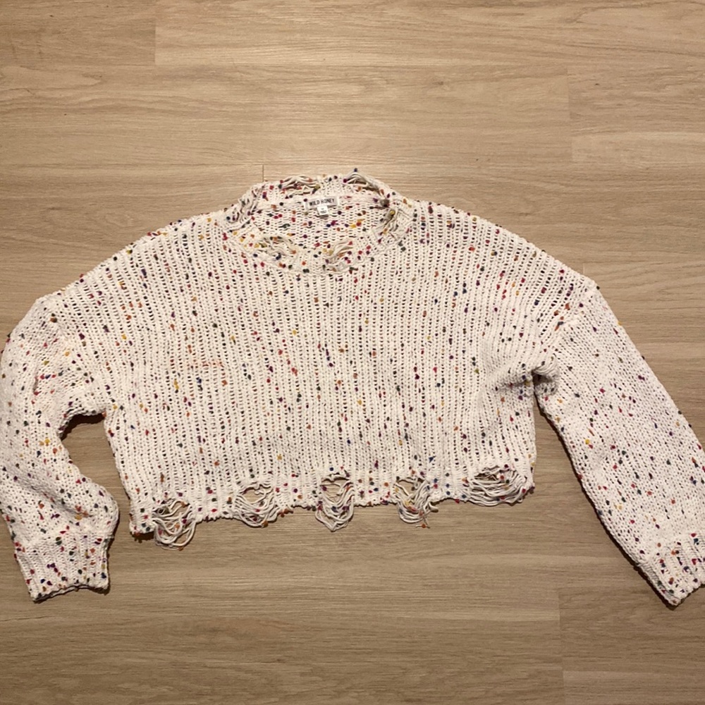 Wild Honey Cropped Sweater